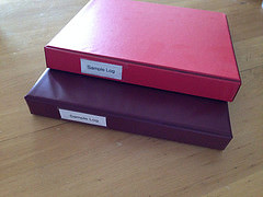 Sample Log binders